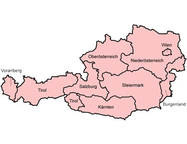 ایالت‌های اتریش