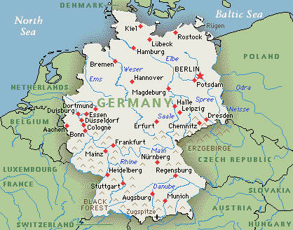 جغرافیای کشور آلمان