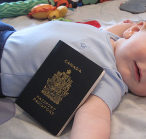 تابعیت کانادا از طریق تولد